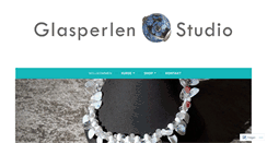 Desktop Screenshot of glasperlen-studio.at